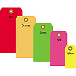 Colored & Fluorescent Tags