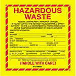 Hazardous Waste Labels