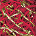 10 lb. Gold and Red Metallic Blend Crinkle Paper 1/Cs - CPB10LL