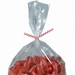 10 x 5/32 Red Candy Stripe  Paper Twist Ties 2000/Case - PBT10CS