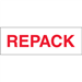 2 x 110 yds. - Repack (18 Pack) Pre-Printed Carton Sealing Tape 18 Rolls/Cs - T902P0718PK