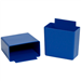 3 1/4 x 1 3/4 x 3 Blue  Shelf Bin Cups 48/Case - BINC313B