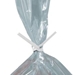 4 x 5/32 White Paper Poly Bag Ties 2000/Cs - PBT4W