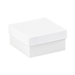 6 x 6 x 3 White Deluxe Gift Box Bottoms 50/Cs (Fits Lid 6 x 6) - DGB663W