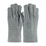 74-SC7104 - Foundry Gloves, Heavy Side Split, Gray, Thick Wool Lining Pr              