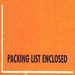Mil-Spec Packing List Enclosed 