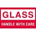3 X 5 - Glass - Handle With Care Labels 500/Roll - DL1060