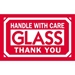 3 X 5 - Glass - Handle With Care Labels 500/Roll - DL1230