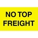 3 X 5 - No Top Freight Labels 500/Roll - DL2741