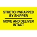3 X 5 - Stretched Wrapped By Shipper Labels 500/Roll - DL3172