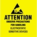 4 X 4 - Attention - Observe Precautions Labels 500/Roll - DL9081