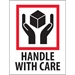 3 X 4 - Handle With Care Labels 500/Roll - IPM302