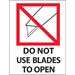 3 X 4 - Do Not Use Blades To Open Labels 500/Roll - IPM325