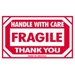 3 X 5 - Fragile - Handle With Care Labels 500/Roll - SCL576