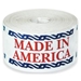 2-1/2 X 5 - Made In America Labels 500/Roll - USA502