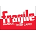 2 x 3 - Fragile - Handle With Care Labels 500/Roll - DL1054