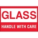 2 x 3 - Glass - Handle With Care Labels 500/Roll - DL1065