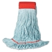 Large, 18" L, Synthetic/Cotton, Looped End, Blended, 4-Ply, Wet Mop with Red Band 12/Cs - CI-369454B14