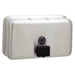 ClassicSeries Surface-Mounted Liquid Soap Dispenser, Horizontal, 40 oz, Metal 1/Ea - BO-2112
