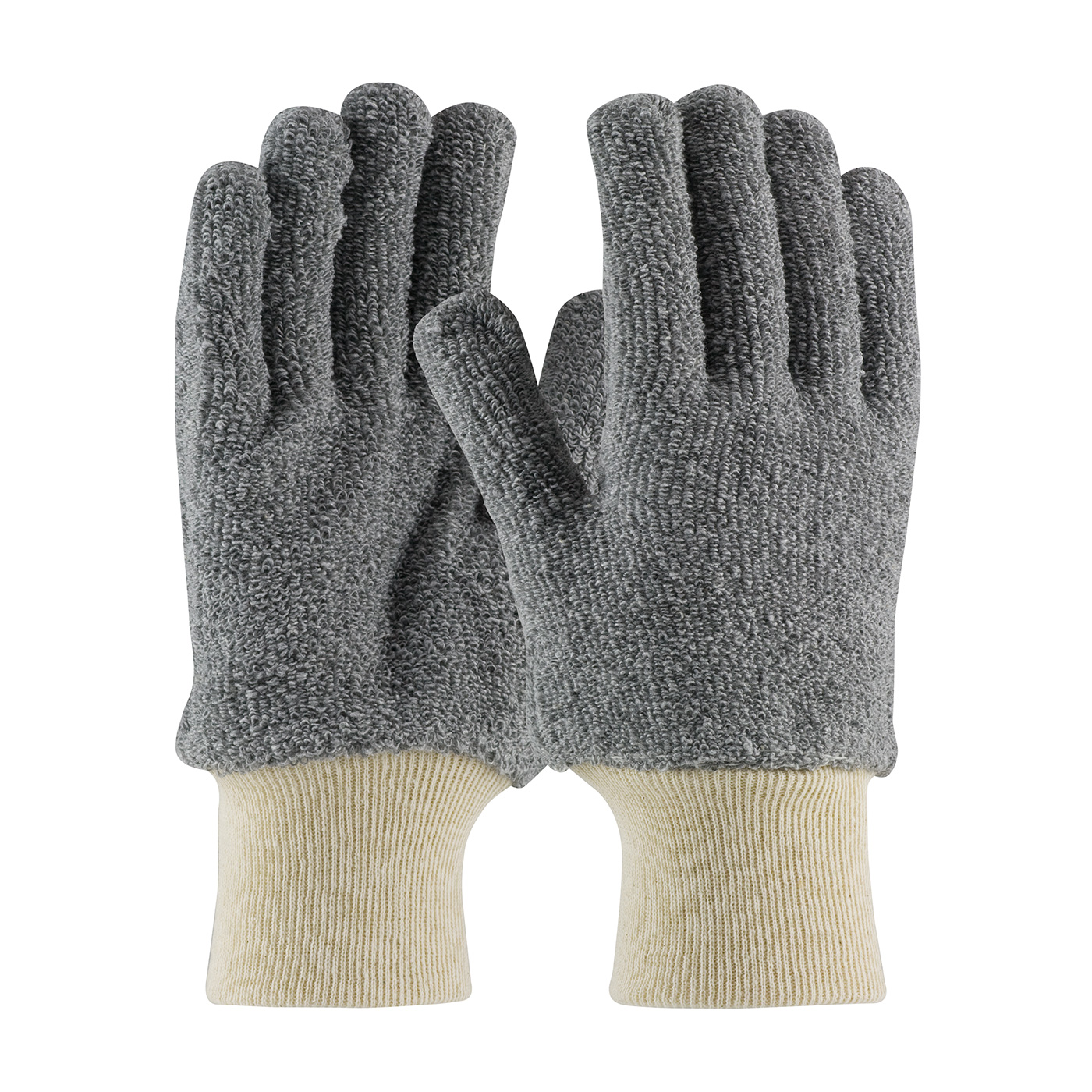 Terry Cloth Knit Gloves & Sleeves