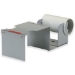 4 Inch Roll Metal Table Model Industrial Label Protection & Pouch Tape Dispenser - TDLAB4ML