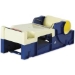 4 Inch Roll Plastic Table Model Industrial Label Protection & Pouch Tape Dispenser - TDLAB4PL