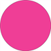 1/2 Inch Fluorescent Pink Inventory Circle Labels 500/Roll - DL690K