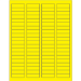 1 3/4" x 1/2" Fluorescent Yellow 8000/Cs - LL170YE
