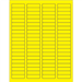 1 3/4" x 1/2" Fluorescent Yellow 8000/Cs - LL170YE