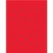 1 5/8" Fluorescent Red 2400/Cs - LL193RD