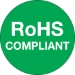 1 Circle - RoHS Compliant Green Labels 500Roll - DL1299
