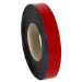 1 x 50 - Red Warehouse Labels - Magnetic Rolls 1/Case - LH126