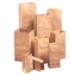 10# Paper Bag 57-lb Base Brown Kraft 6 5/16" x 4 3/16" x 13 3/8" 400 Bgs/Bdl - DU-10H-K-400