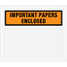 10 x 12" Orange "Important Papers Enclosed" Envelopes 500/Case  - PL449