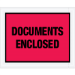 10 x 12" Red "Documents Enclosed" Envelopes 500/Case  - PL437