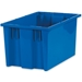 16 x 10 x 8 7/8 Blue  Stack &amp; Nest Containers 6/Case - BINS110