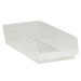 17 7/8 x 8 3/8 x 4 Clear  Plastic Shelf Bin Boxes 10 Bins/Cs - BINPS113CL
