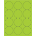 2 1/2" Fluorescent Green 1200/Cs - LL194GN