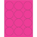 2 1/2" Fluorescent Pink 1200/Cs - LL194PK