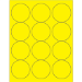 2 1/2" Fluorescent Yellow 1200/Cs - LL194YE