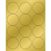 2 1/2" Gold Foil Circle 1200/Cs - LL217GD