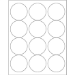 2 1/2" White 1200/Cs - LL146