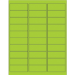 2 5/8" x 1" Fluorescent Green 3000/Cs - LL173GN