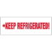 2 X 110 YDS. 2 Mil - Keep Refrigerated Pre-Printed Carton Sealing Tape 36Rl/Cs - T902P09