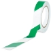 2 X 36 YDS. 7 Mil Green/White Striped Vinyl Safety Tape 24Rl/Cs - T9236GW