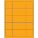 2" x 2" Fluorescent Orange 2000/Cs - LL172OR
