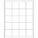 2" x 2" White 2000/Cs - LL111
