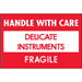 2" x 3" - Delicate Instruments - HWC - Fragile Labels 500/Rl - DL1308