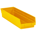 23 5/8 x 6 5/8 x 4 Yellow  Plastic Shelf Bin Boxes 8 Bins/Cs - BINPS122Y