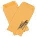 3 1/2 X 6 1/2 Kraft Coin Size Gummed Envelopes 5000/Cs - EN1031